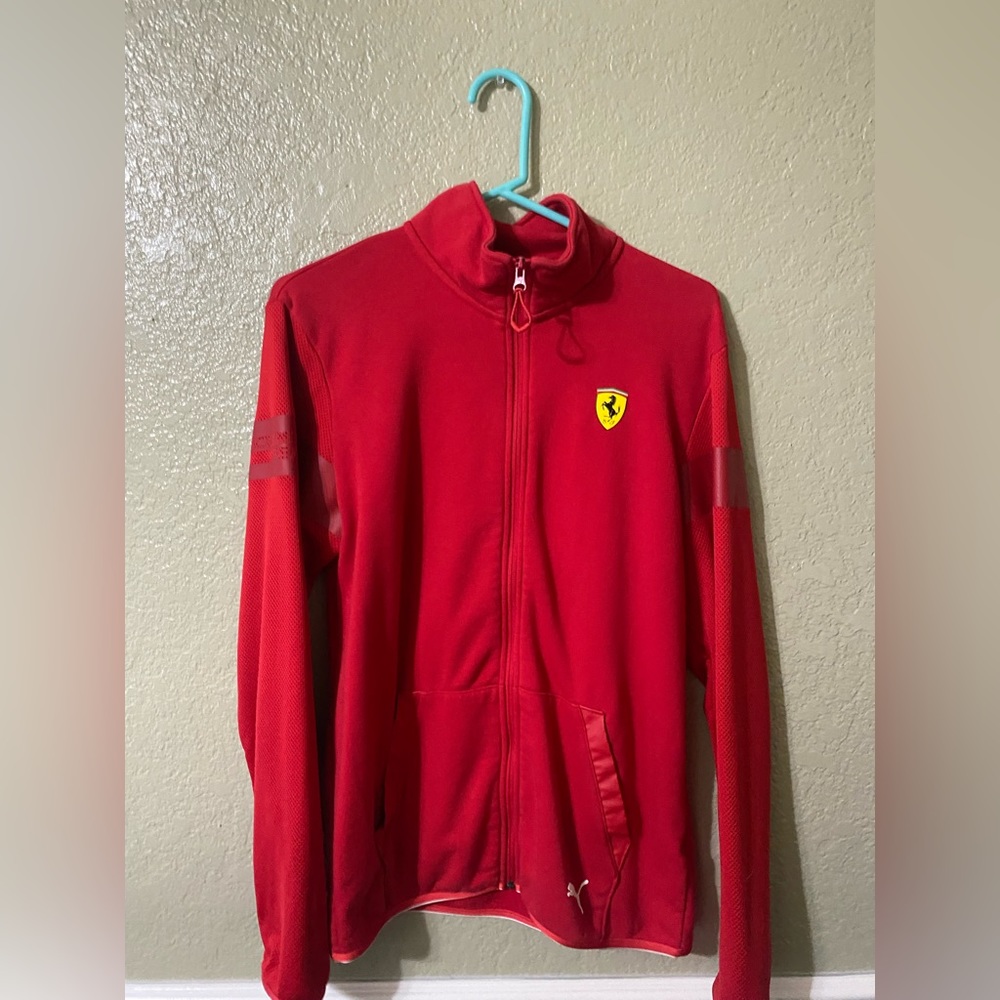 Red Puma Ferrari Tracksuit jacket